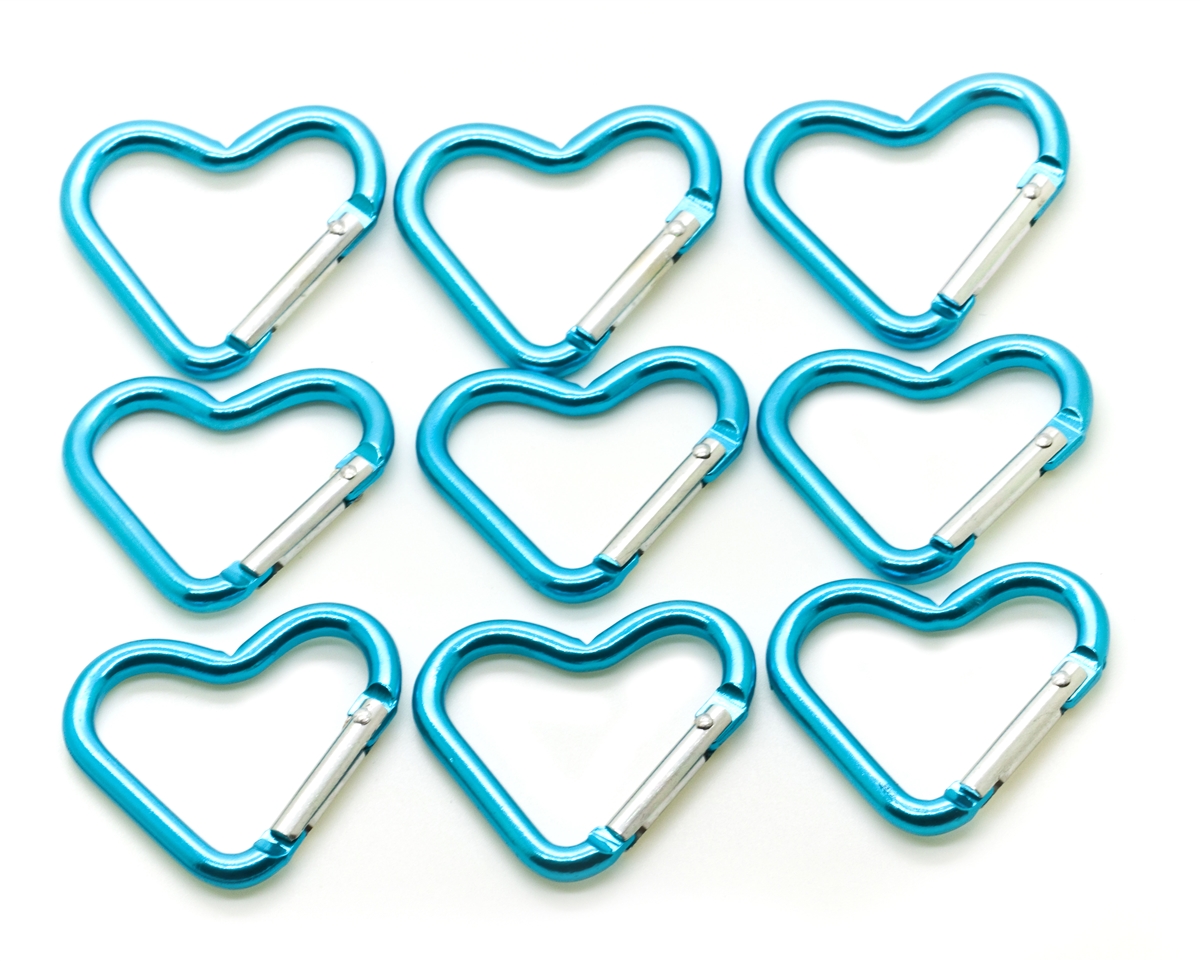 Shop for and Buy Heart Shape Carabiner Clip Keychain - Bulk Pack at  . Large selection and bulk discounts available.