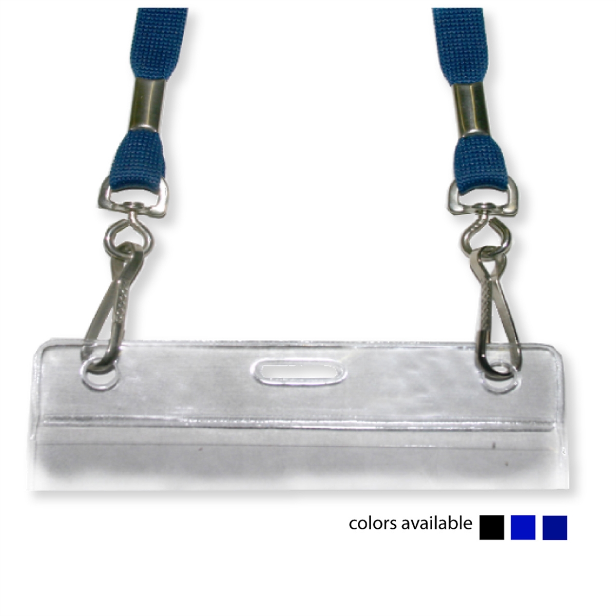  Specialist ID 10 Pack - Double Clip Lanyards for Special  Events- Open Ended Lanyard with Two Swivel Hooks - No Twist Badge Holders  (Blue) : Office Products