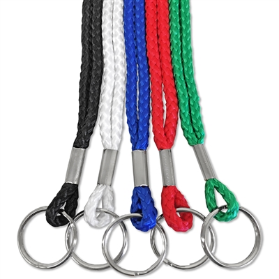 Round Cord Lanyard with Split Ring